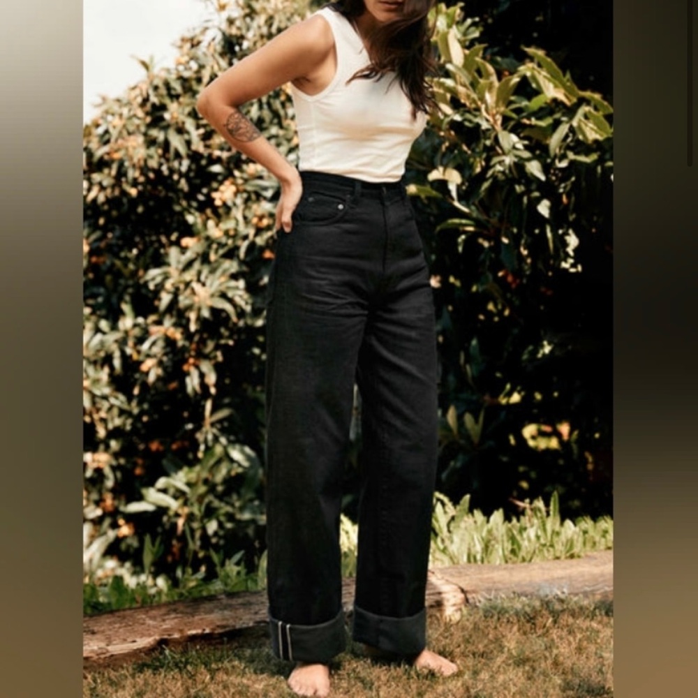 Imogene and Willie Catherine black selvage denim 25